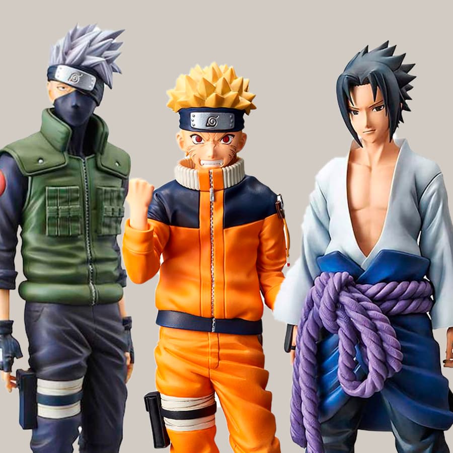 naruto shippuden figuras