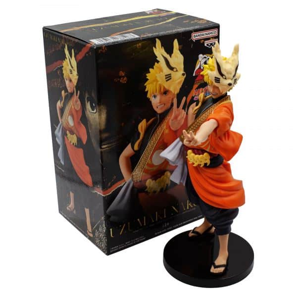 Naruto Shippuden Naruto Sasuke Figure (TV Anime 20th Anniversary Costume)  16cm