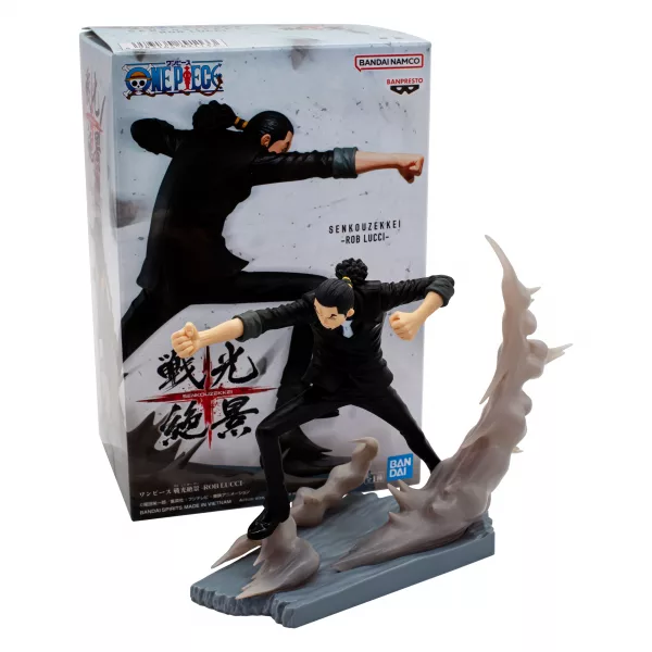 Figura Rob Lucci One Piece - Senkozekkei 10cm - Imagen 6