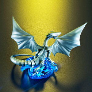 Figura Blue Eyes White Dragon Yu-Gi-Oh! Duel Monsters - MONSTERS CHRONICLE - Megahouse 12cm