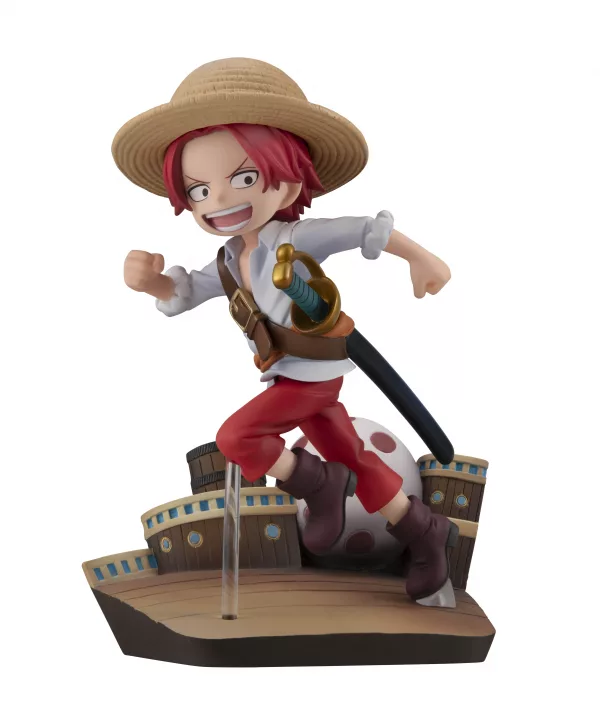 Figura Shanks Run! Run! Run! One Piece - G.E.M. Series - Megahouse 12 cm - Imagen 2