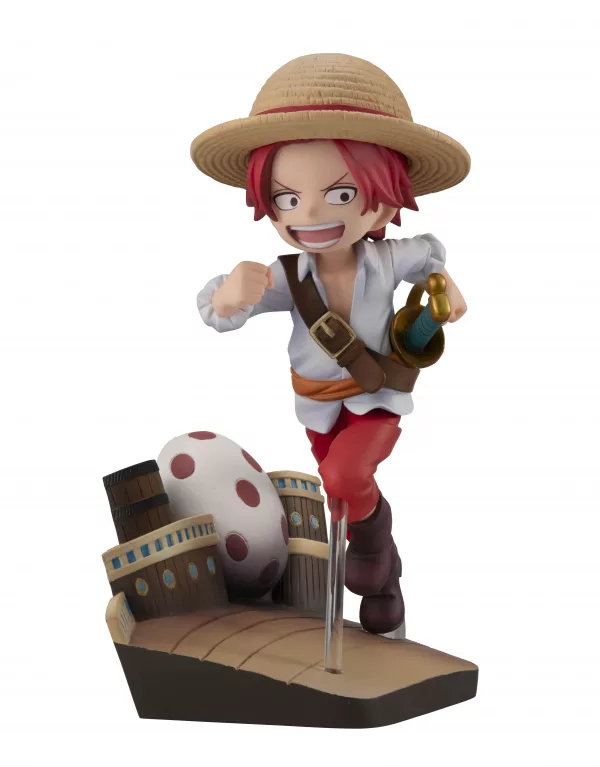 Figura Shanks Run! Run! Run! One Piece - G.E.M. Series - Megahouse 12 cm - Imagen 3