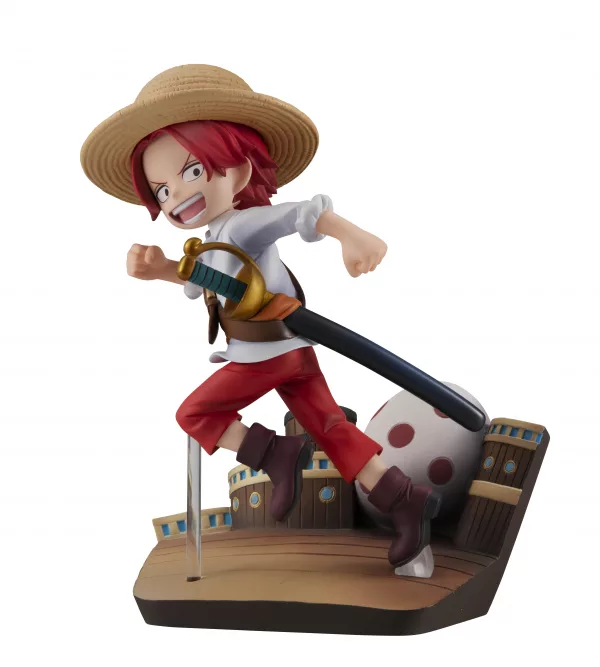 Figura Shanks Run! Run! Run! One Piece - G.E.M. Series - Megahouse 12 cm - Imagen 5