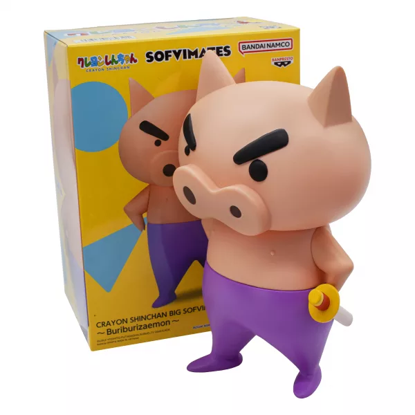 Figura Buriburizaemon Crayon Shinchan - Big Sofvimates 18cm - Imagen 6