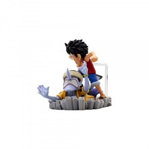 Figura Monkey D. Luffy Vs Arlong One Piece - World Collectable Log Stories 7cm