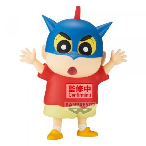 Figura Shinnosuke Nohara Crayon Shinchan - Big Sofvimates (Action Kamen Helmet Ver.) 18cm