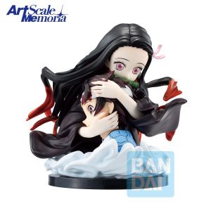 Ichibansho Figura Tanjiro Kamado & Nezuko Kamado ArtScale Memoria Demon Slayer (Locus) 15cm