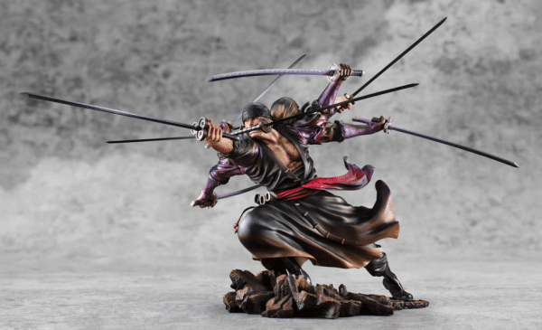 Figura Roronoa Zoro One Piece "Wa-Maximum" - Portrait Of Pirates - Ver. Demon Spirit Kyuutou-Ryuu "Asura" - Megahouse 17 cm - Imagen 4