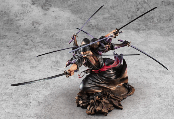 Figura Roronoa Zoro One Piece "Wa-Maximum" - Portrait Of Pirates - Ver. Demon Spirit Kyuutou-Ryuu "Asura" - Megahouse 17 cm - Imagen 5