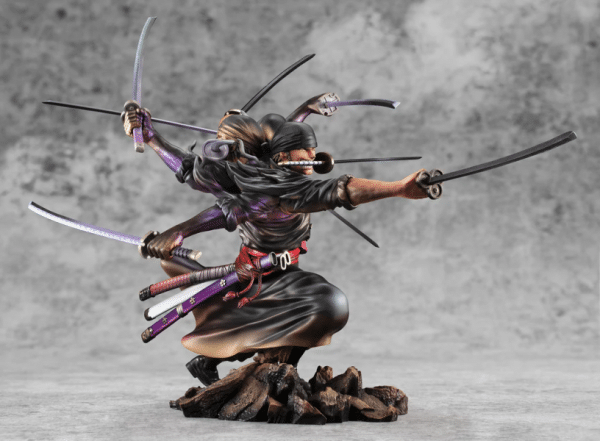 Figura Roronoa Zoro One Piece "Wa-Maximum" - Portrait Of Pirates - Ver. Demon Spirit Kyuutou-Ryuu "Asura" - Megahouse 17 cm - Imagen 6