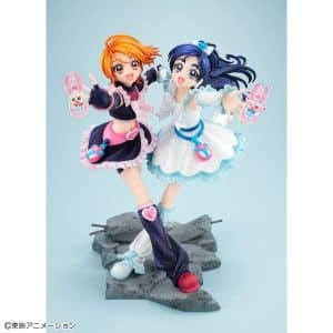 Figura Cure Black & Cure White Pretty Cure - Lucrea Futari Wa - Megahouse