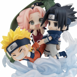 Figura Naruto Shippuden - Gather Here Team 7! (With Gift) - Megahouse