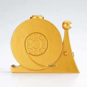 Figura Golden Den Den Mushi One Piece - Sofvimates 9cm