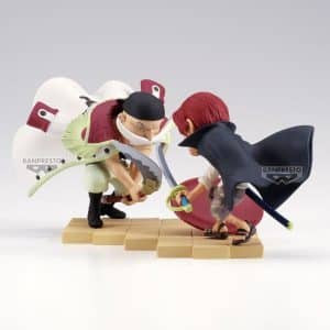 Figura Edward Newgate Vs Shanks One Piece - World Collectable Log Stories 13cm