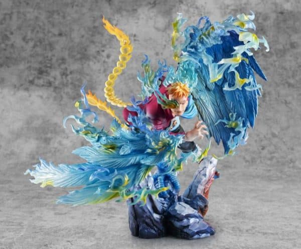 Figura Marco the Phoenix ONE PIECE “MAS-MAXIMUM" - Portrait Of Pirates - Leader of 1st group of Whitebeard Pirates - Megahouse - Imagen 11